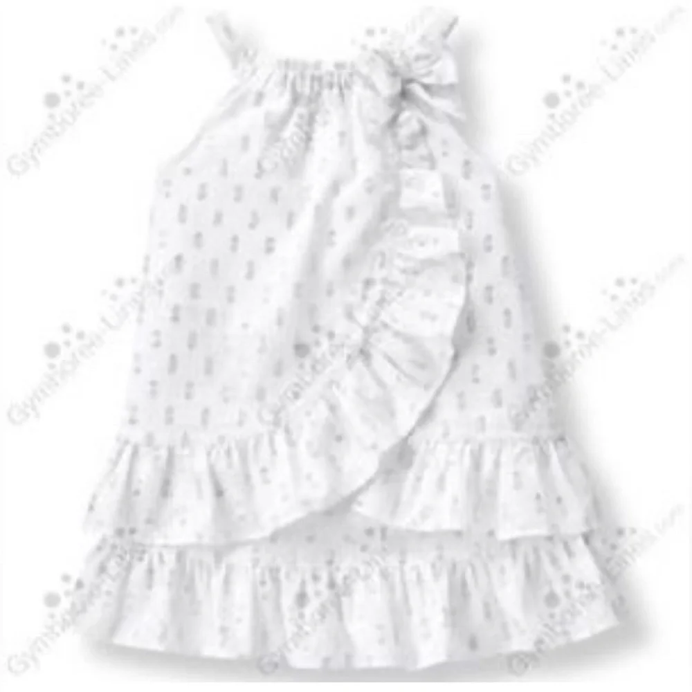 JANIE AND JACK strap dress with bow on the side size 18-24 months